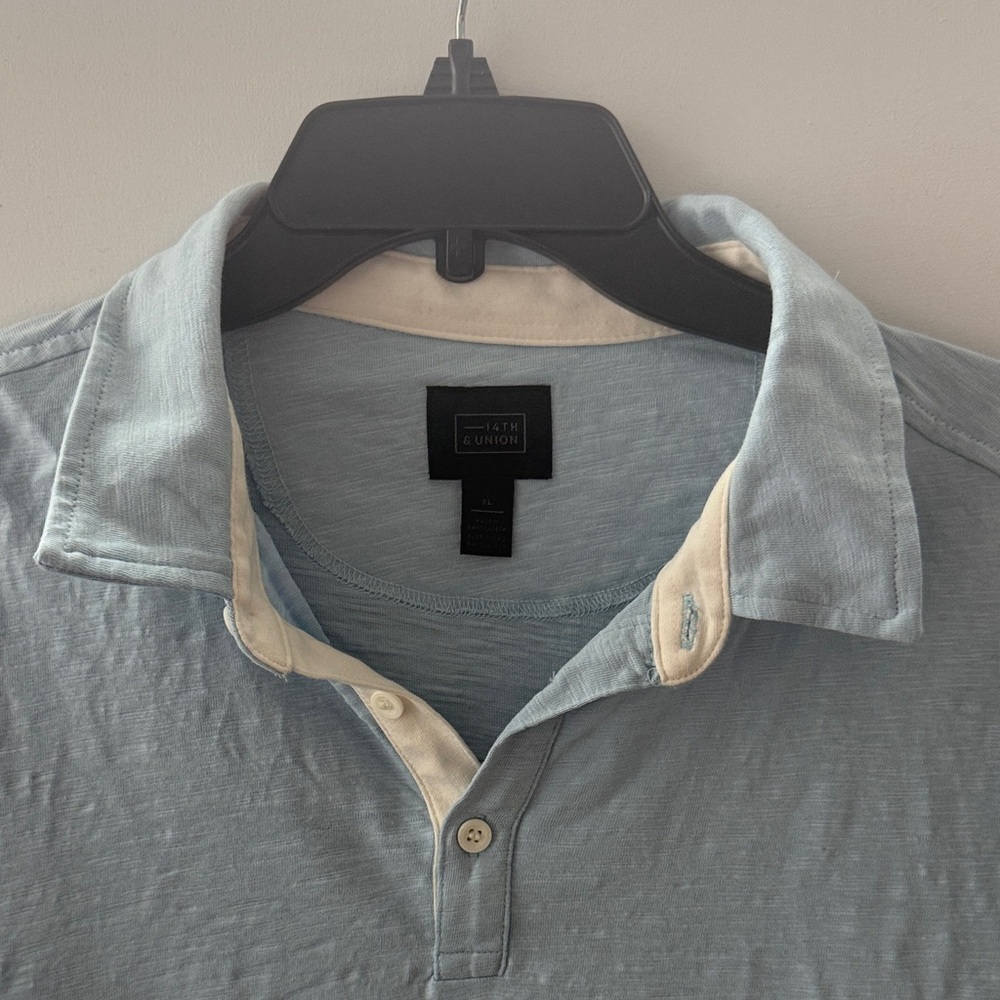 Men's Sky Blue Polo Shirt